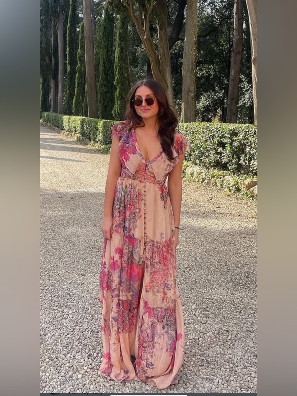 HEMANT & NANDITA maxi dress worn once - Picture 3 of 3